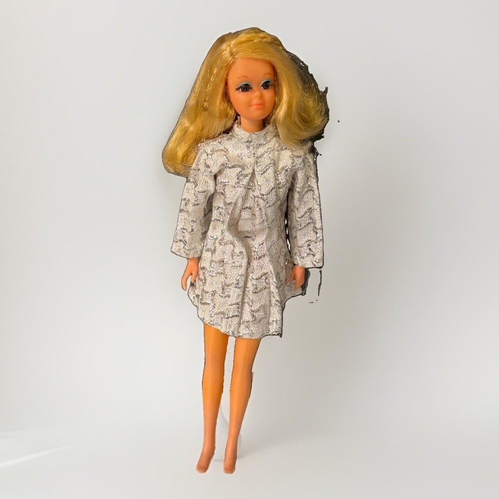 Vintage Mattel 1968 Blonde Fashion Doll Twist N Turn Taiwan